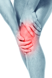 Pain in a knee. sports trauma